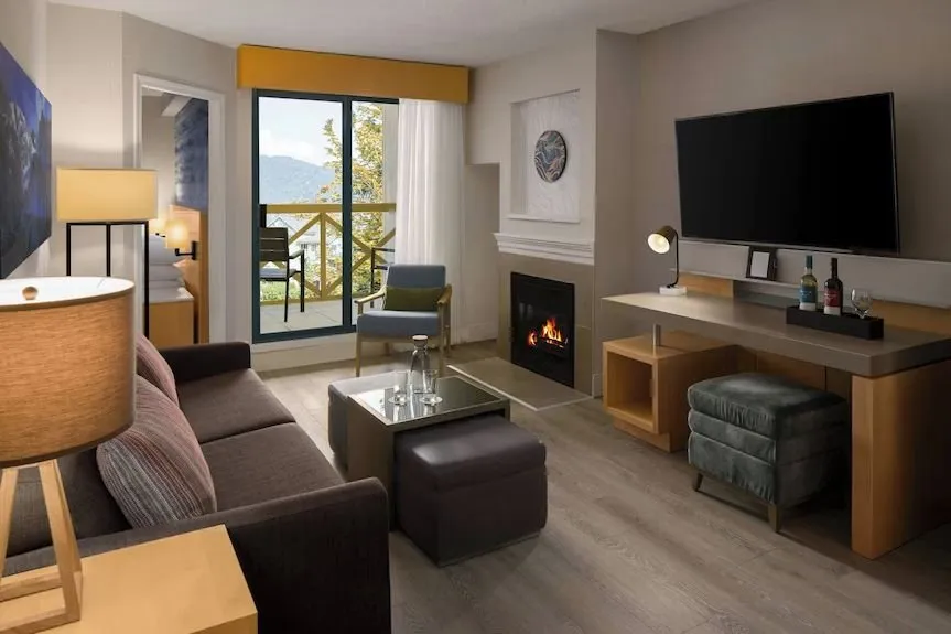 1-bedroom suite living room